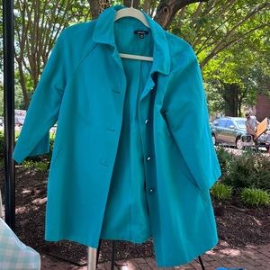 Beautiful long length Rafaella blazer in size M. EUC!